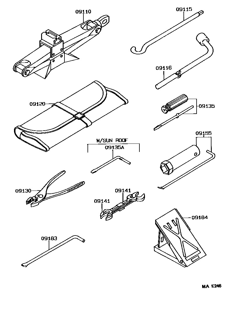 Parts diagram