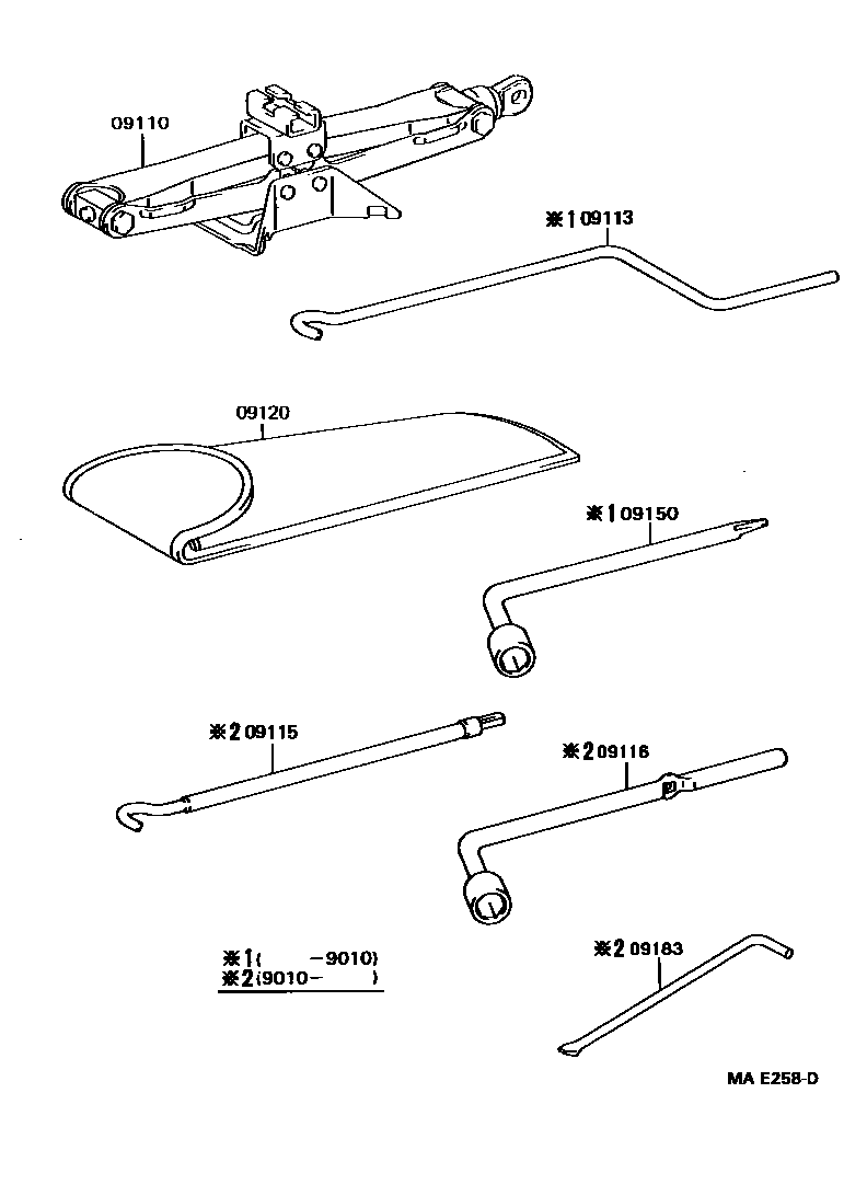 Parts diagram