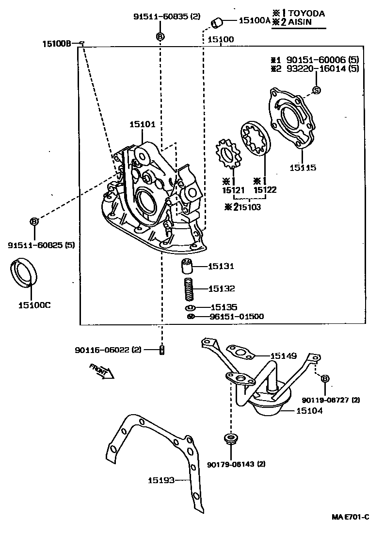 Parts diagram