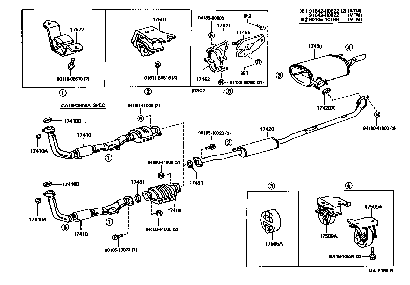 Parts diagram