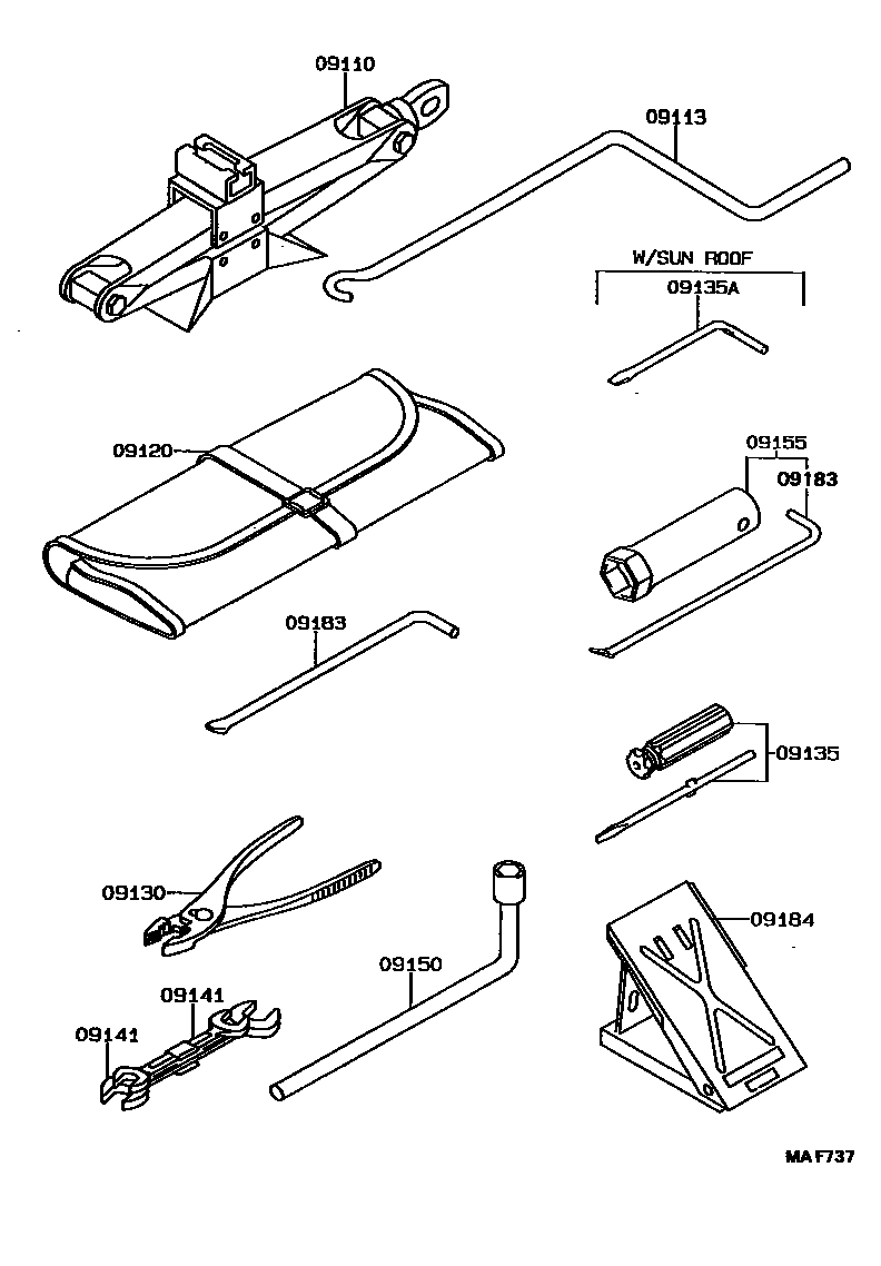 Parts diagram