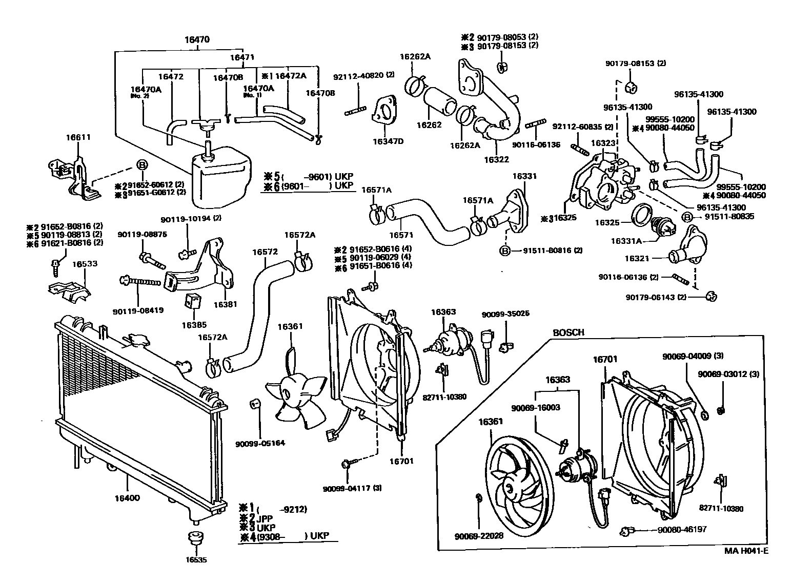 Parts diagram