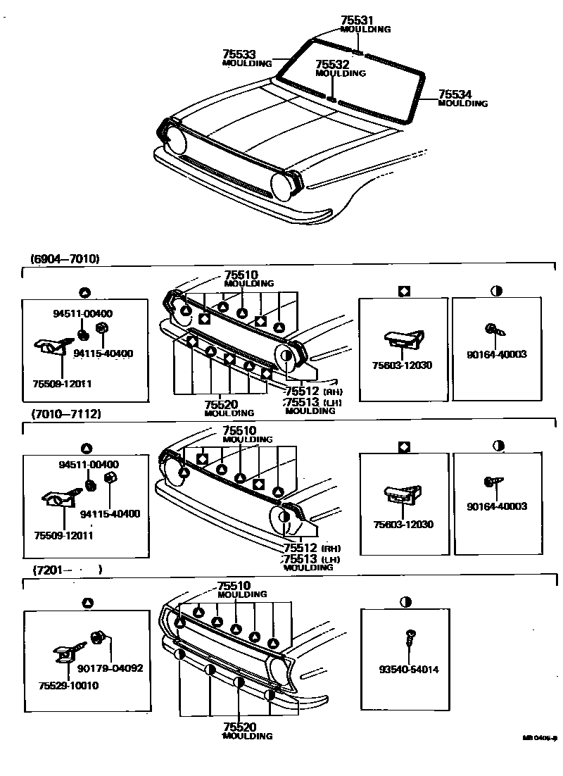 Parts diagram