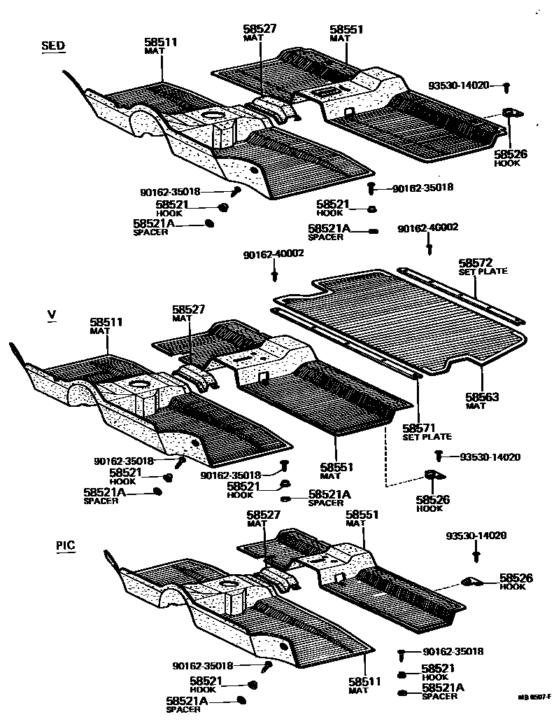 Parts diagram