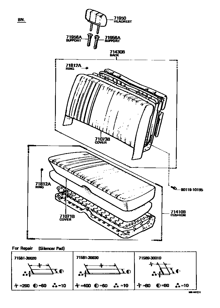 Parts diagram