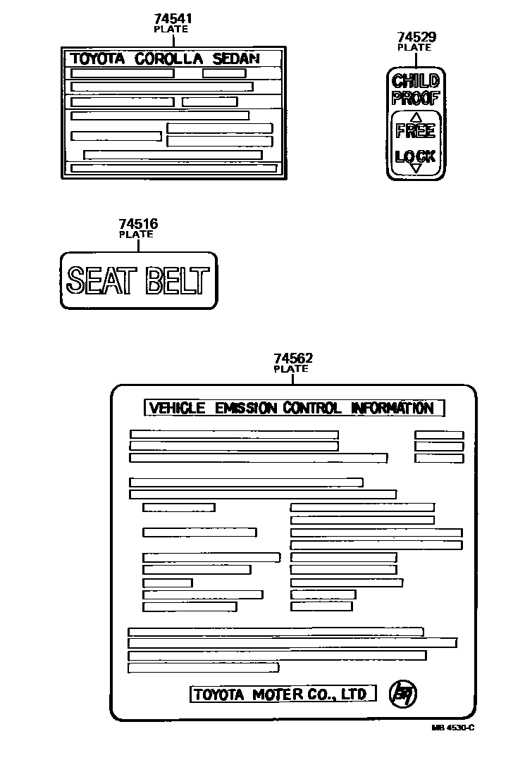 Parts diagram