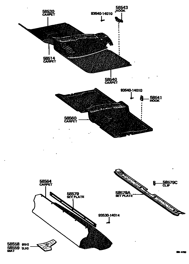 Parts diagram