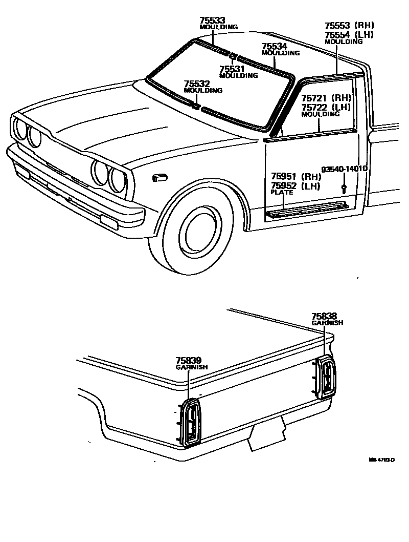 Parts diagram