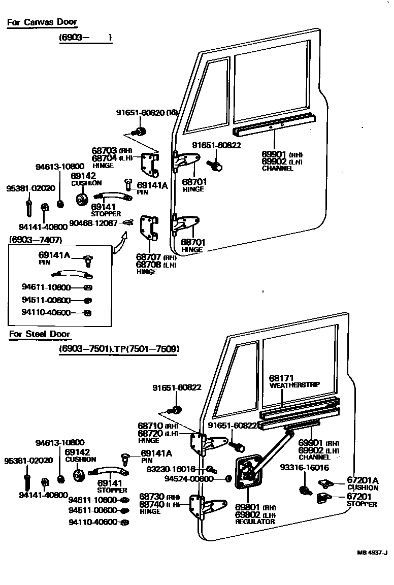 Parts diagram
