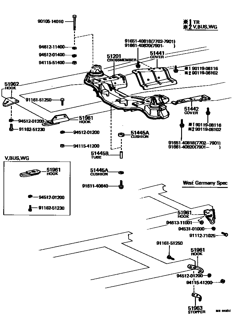 Parts diagram