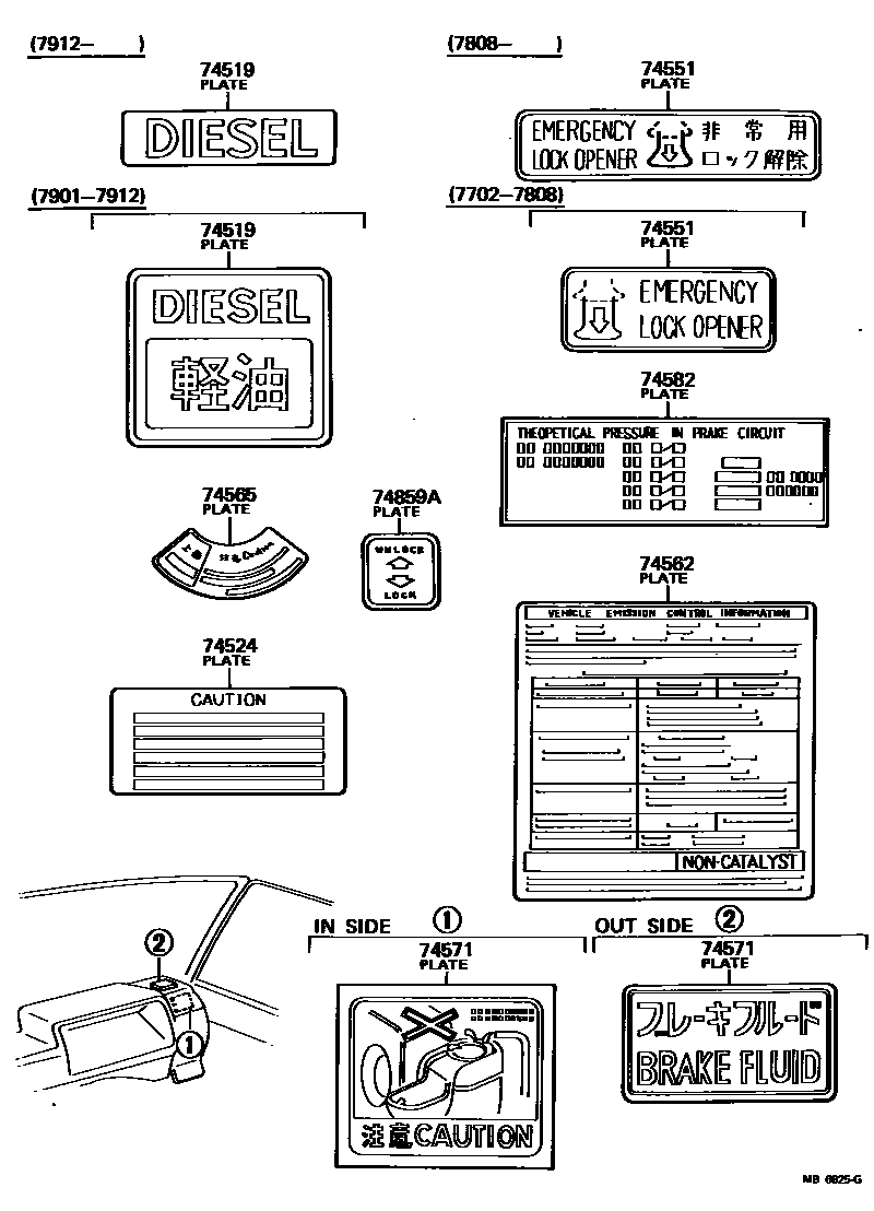 Parts diagram