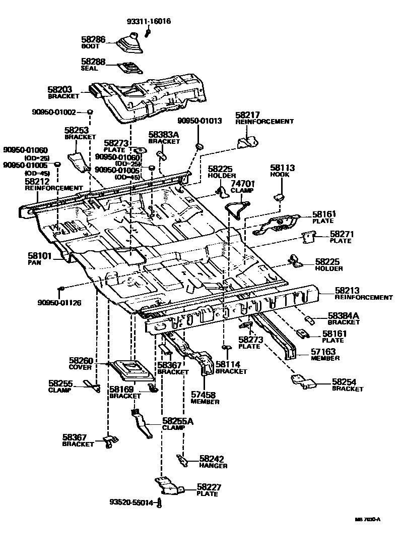 Parts diagram