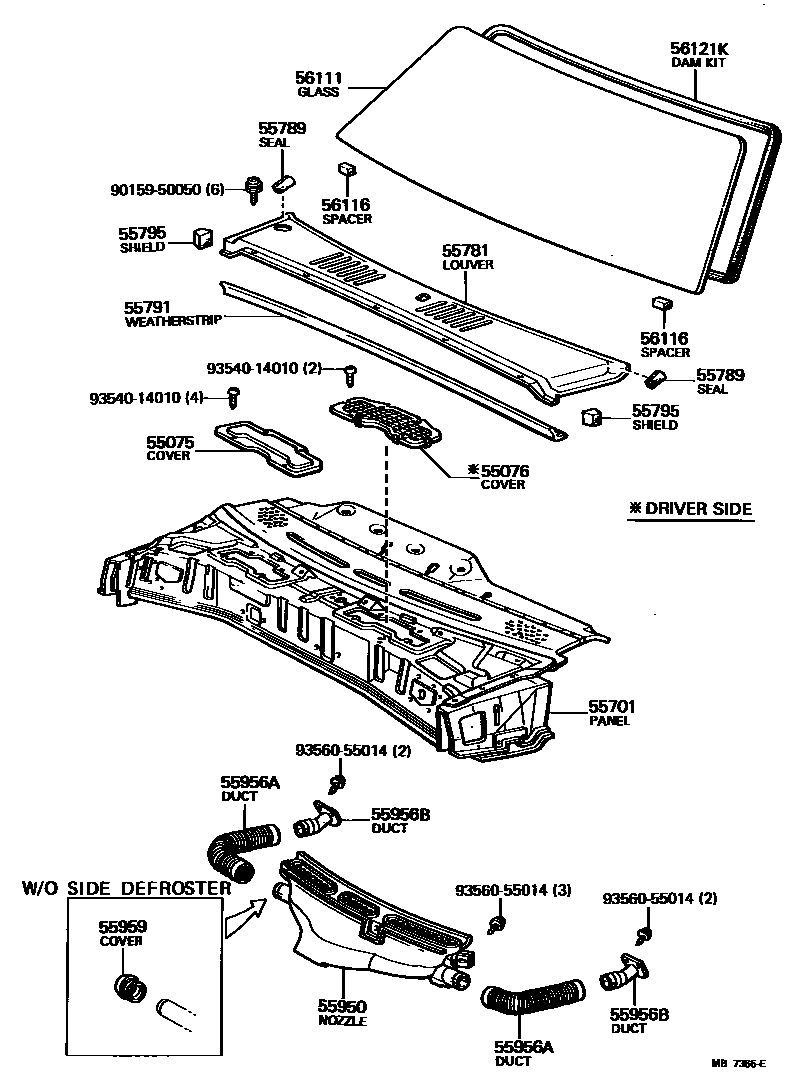 Parts diagram