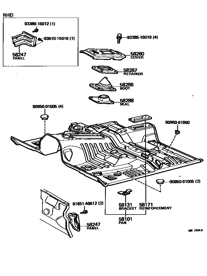 Parts diagram