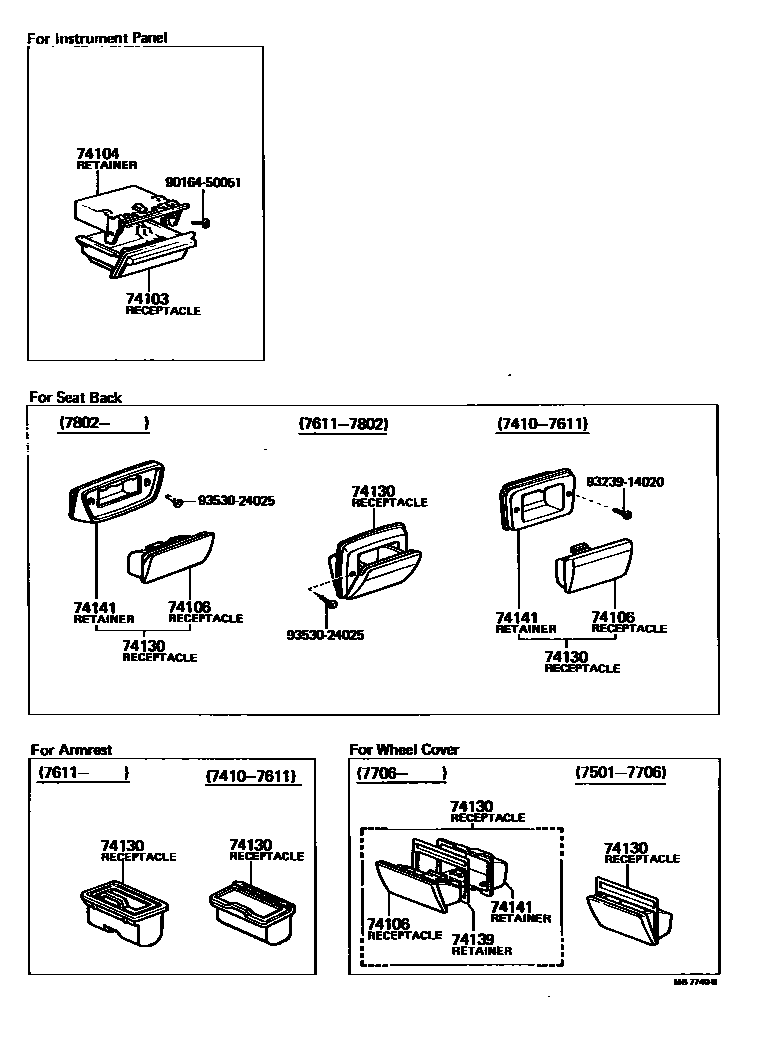 Parts diagram