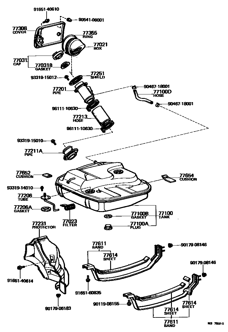 Parts diagram
