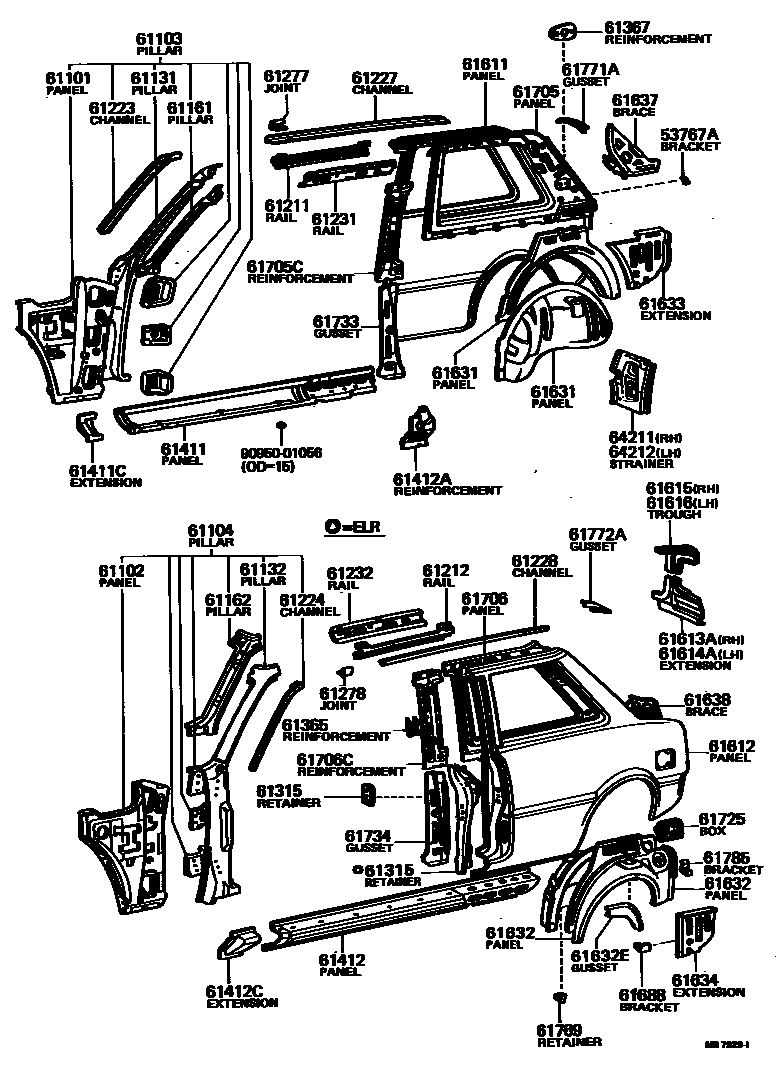 Parts diagram