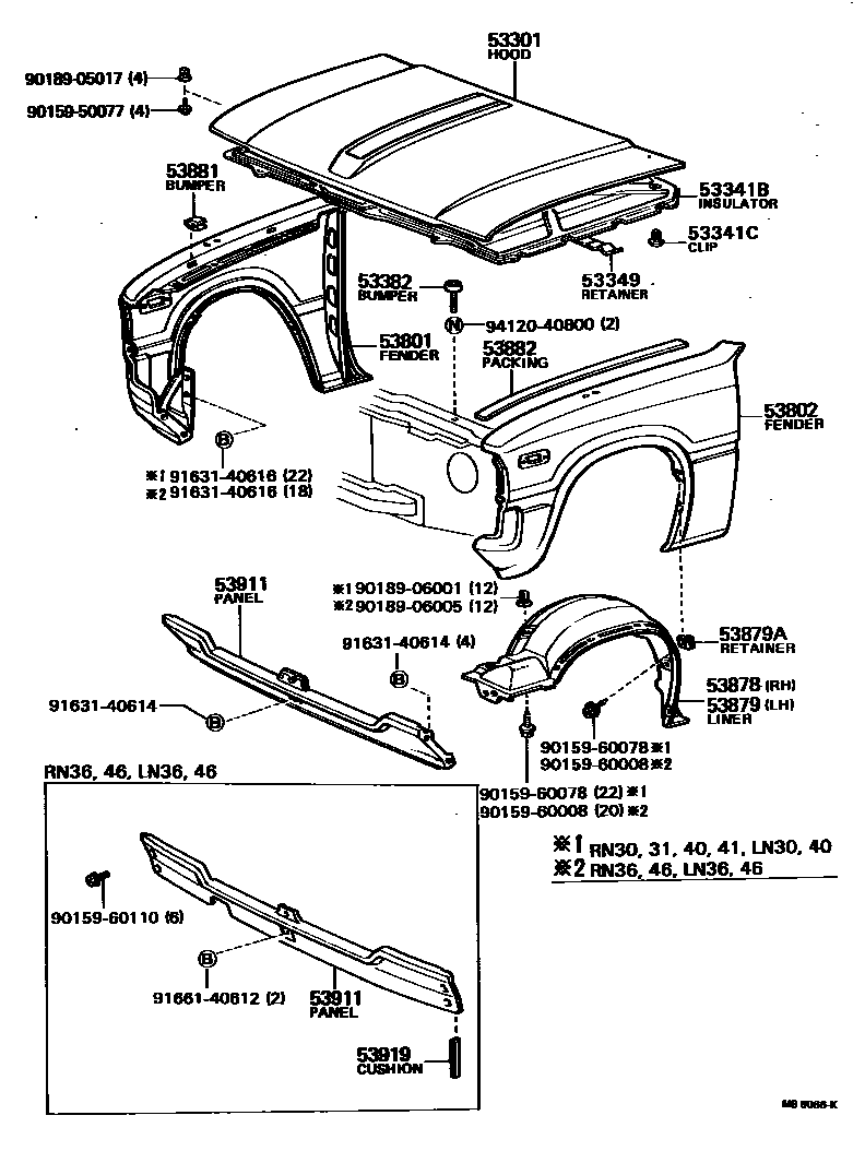 Parts diagram