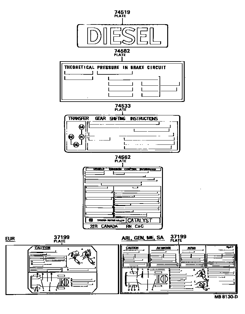 Parts diagram
