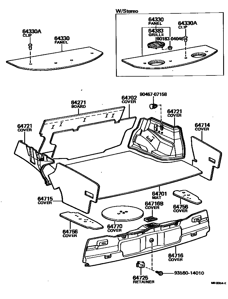 Parts diagram