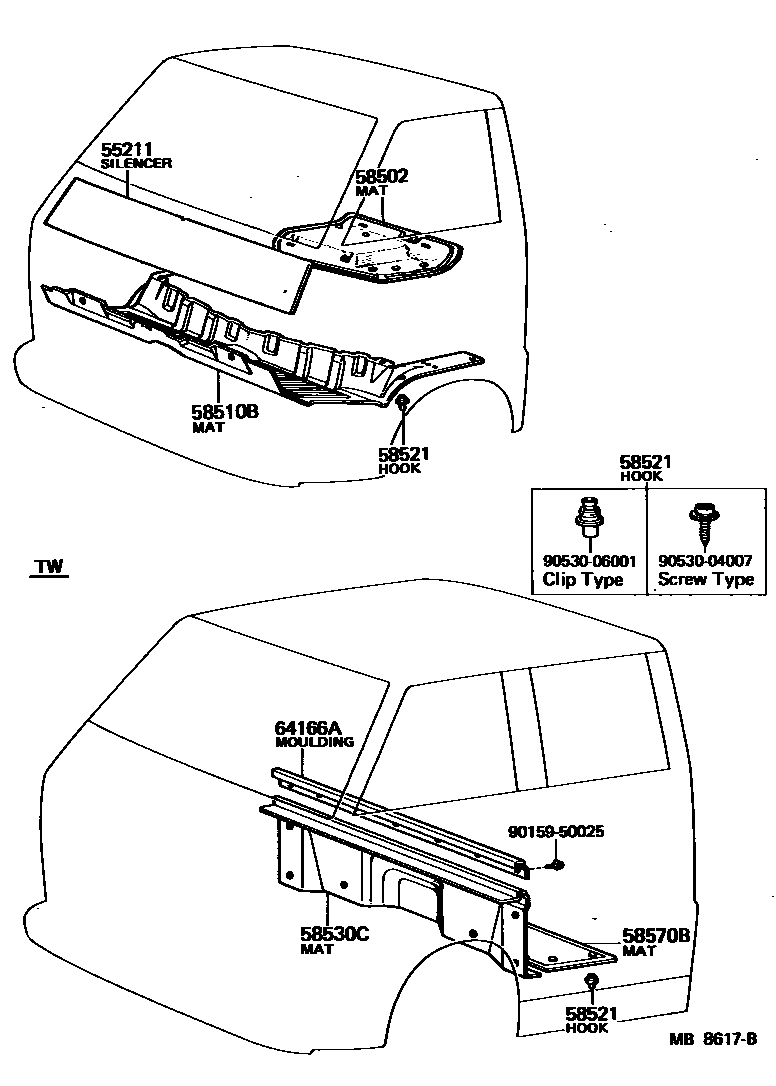 Parts diagram