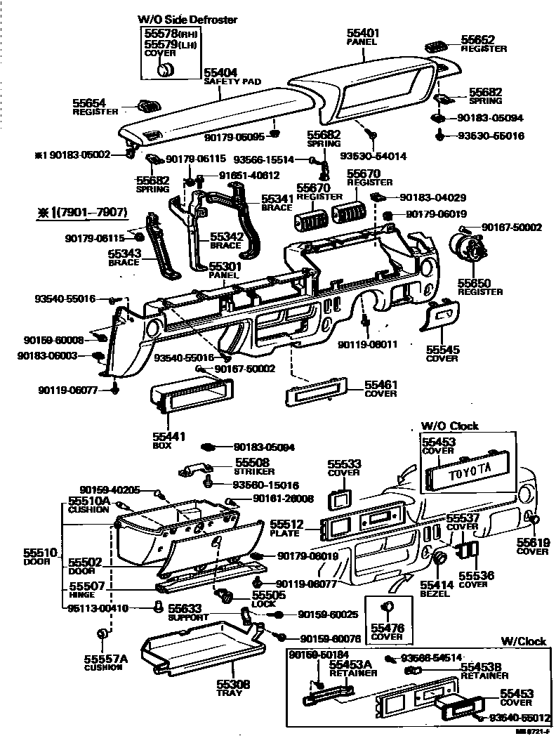 Parts diagram