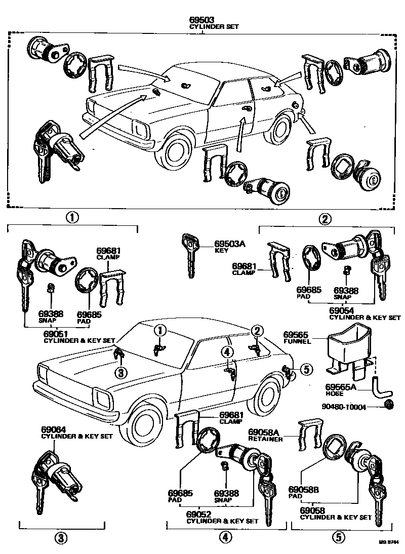 Parts diagram