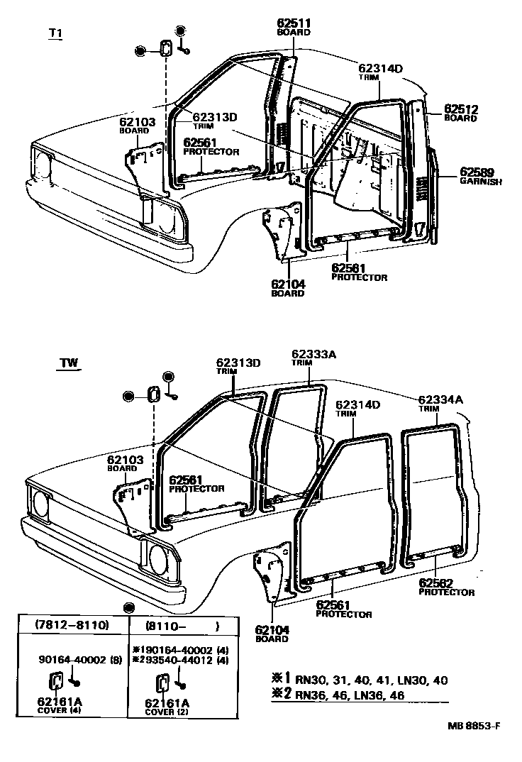 Parts diagram