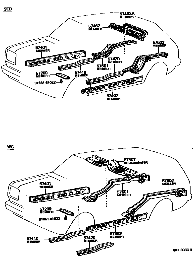 Parts diagram