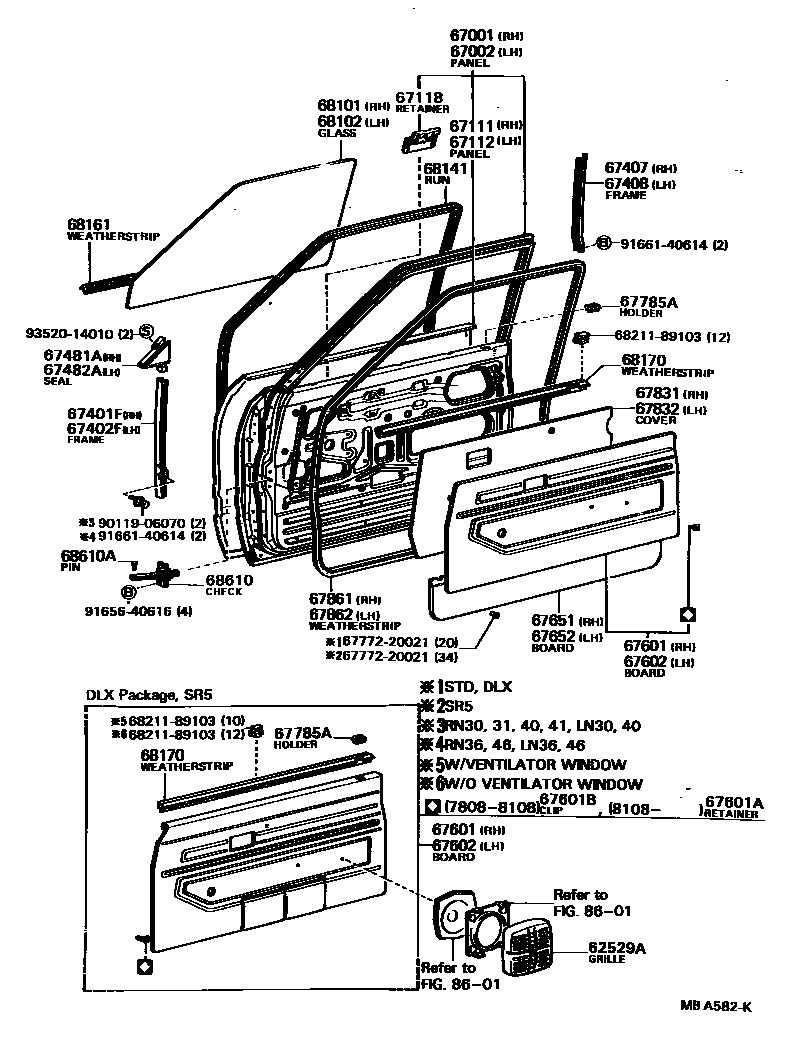 Parts diagram