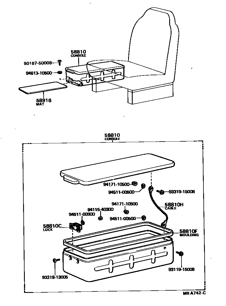 Parts diagram