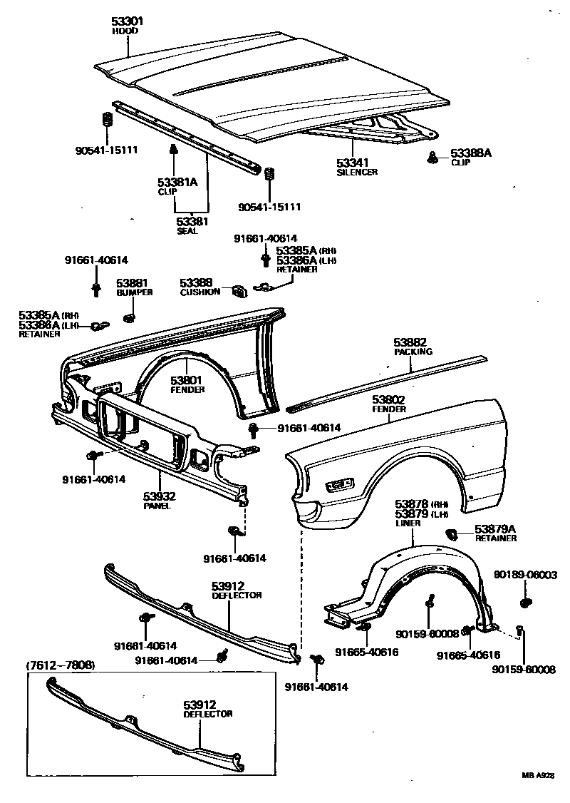 Parts diagram