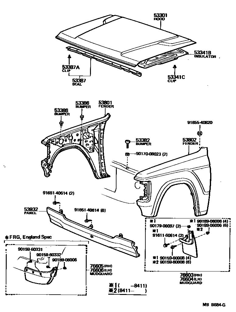Parts diagram