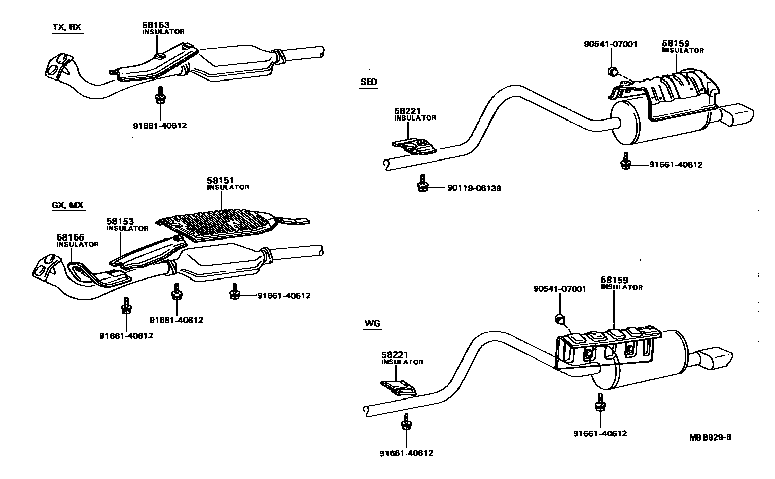 Parts diagram