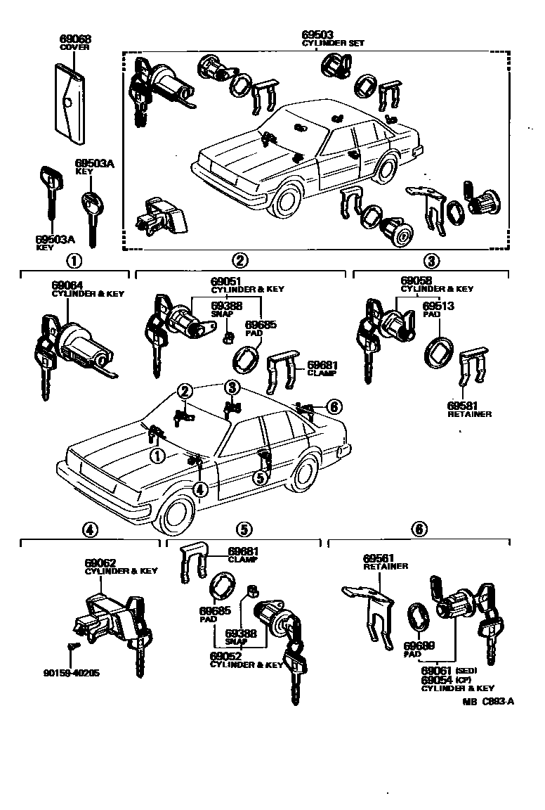 Parts diagram