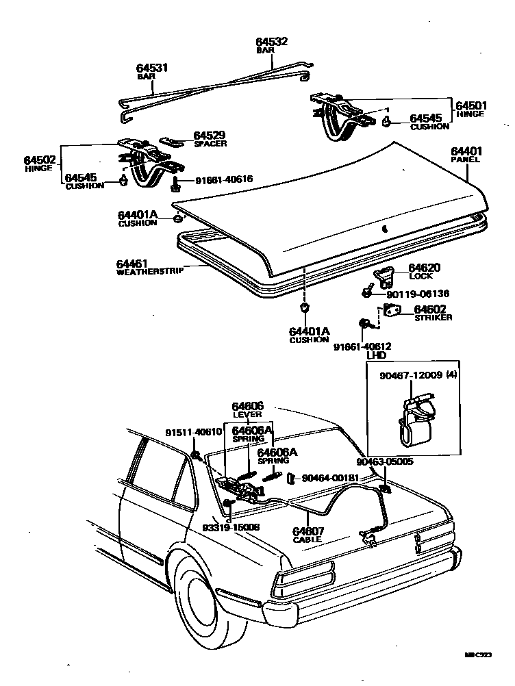 Parts diagram