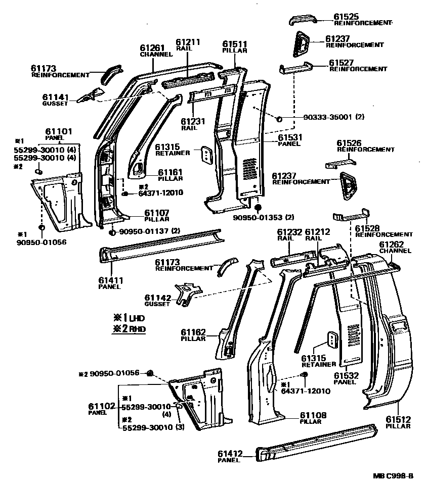 Parts diagram