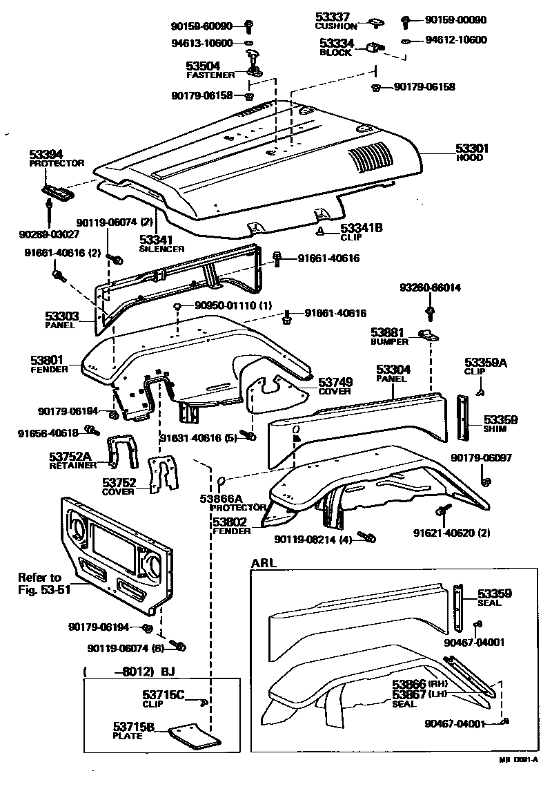 Parts diagram