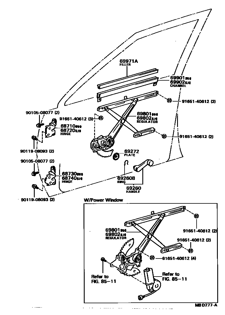 Parts diagram