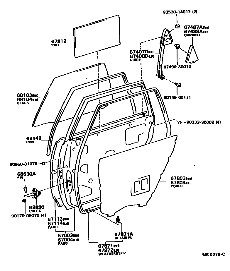Parts diagram