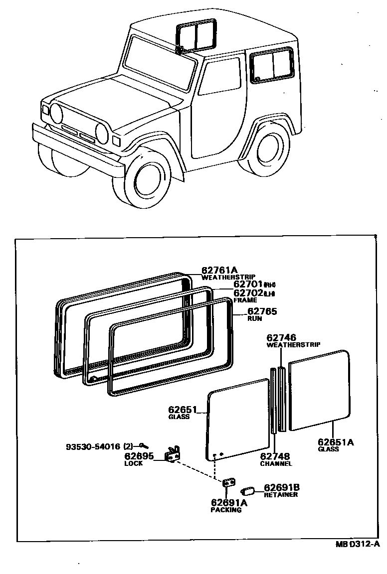 Parts diagram