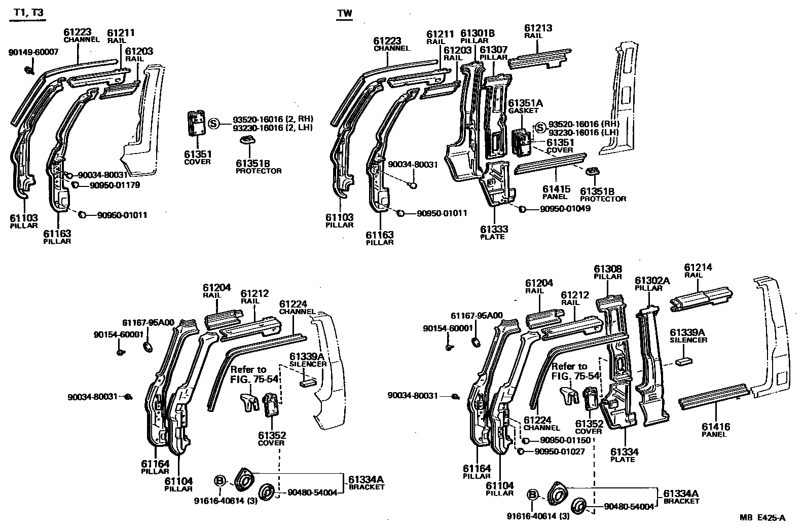 Parts diagram