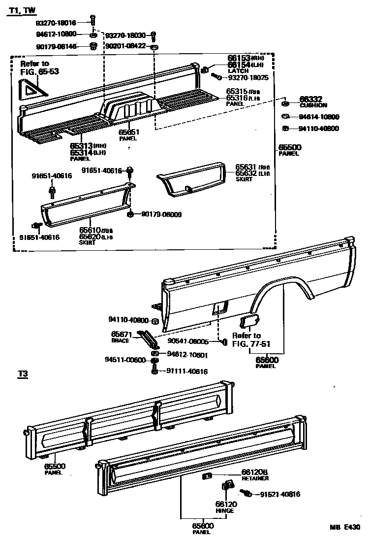 Parts diagram