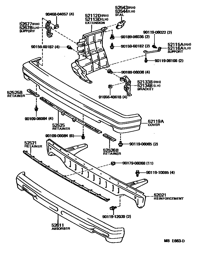 Parts diagram