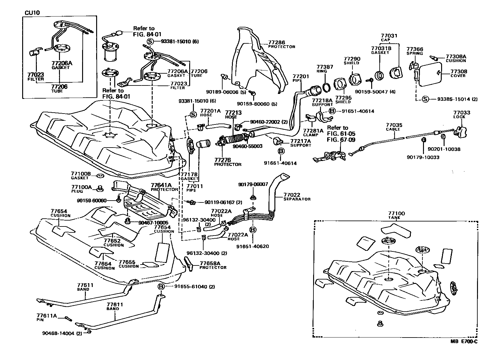 Parts diagram