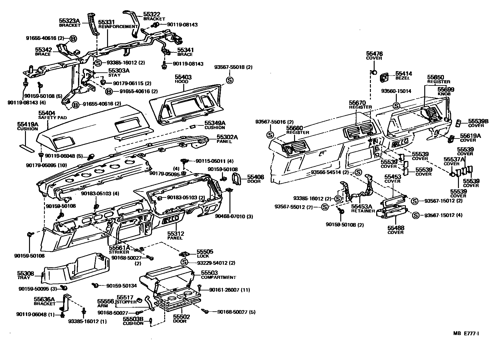 Parts diagram