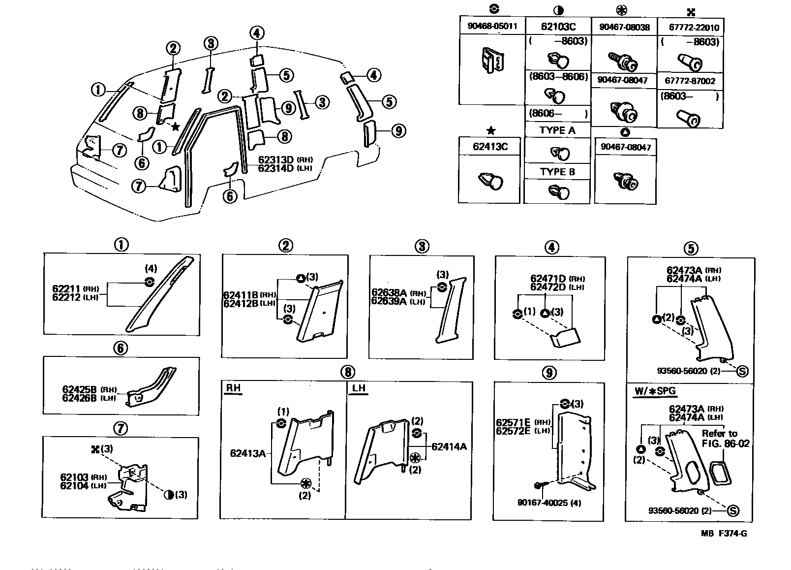 Parts diagram