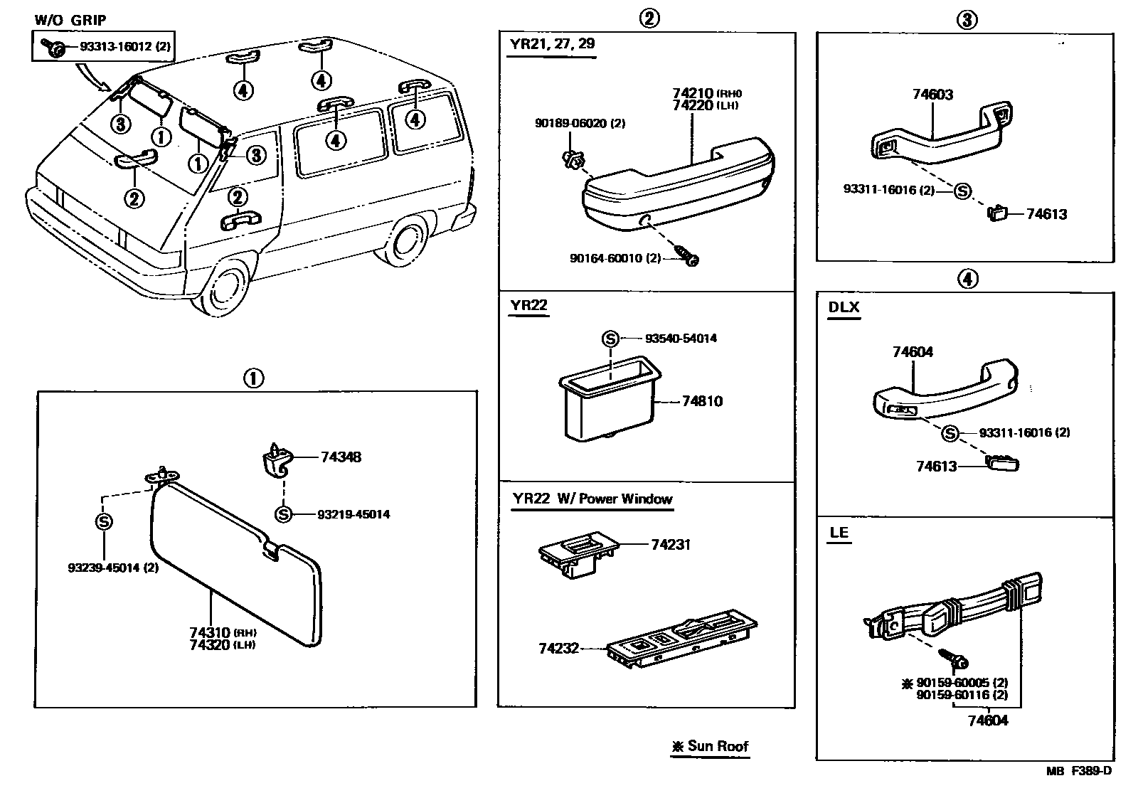 Parts diagram
