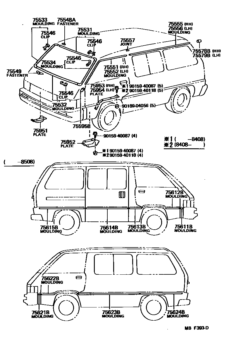Parts diagram