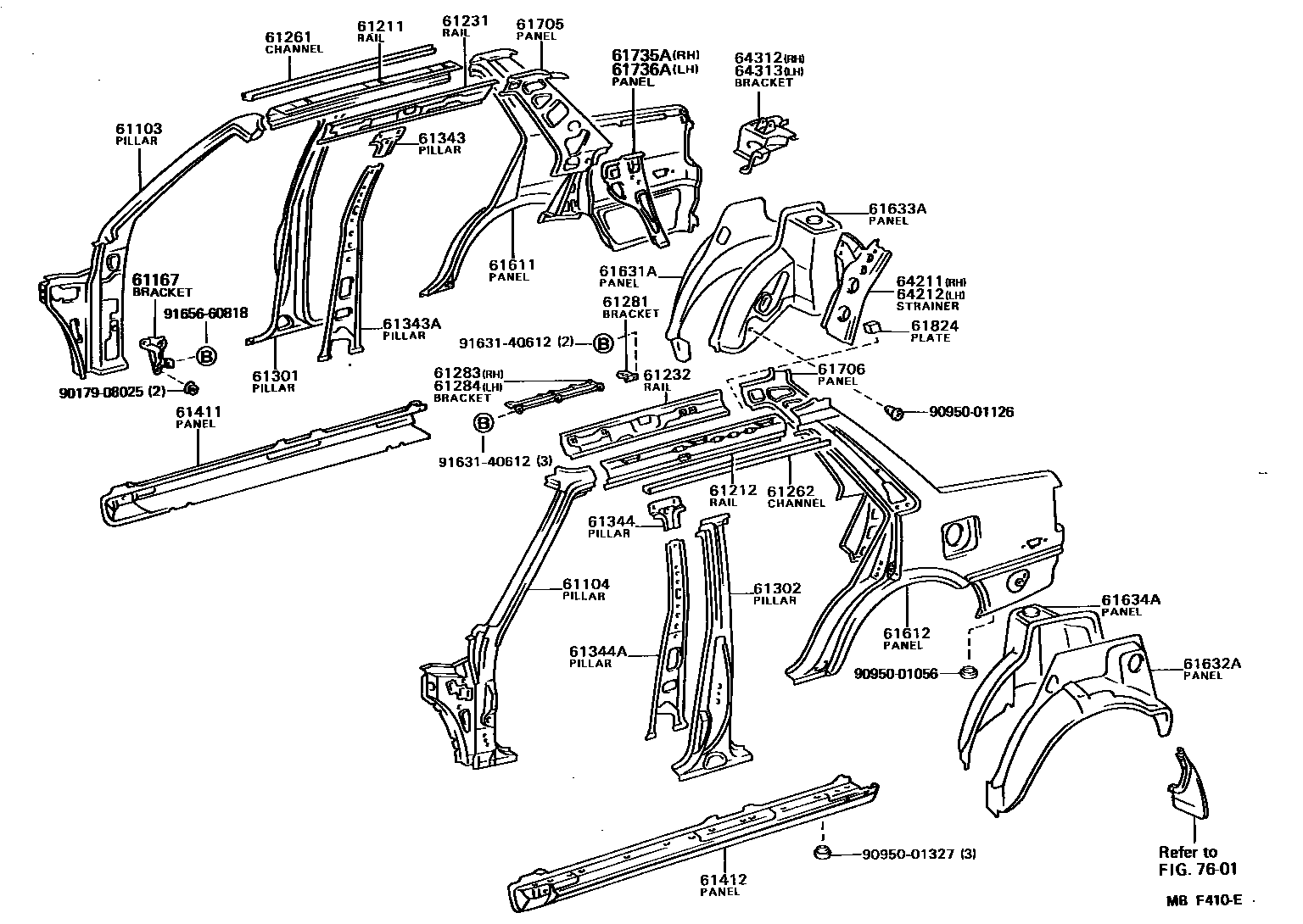 Parts diagram